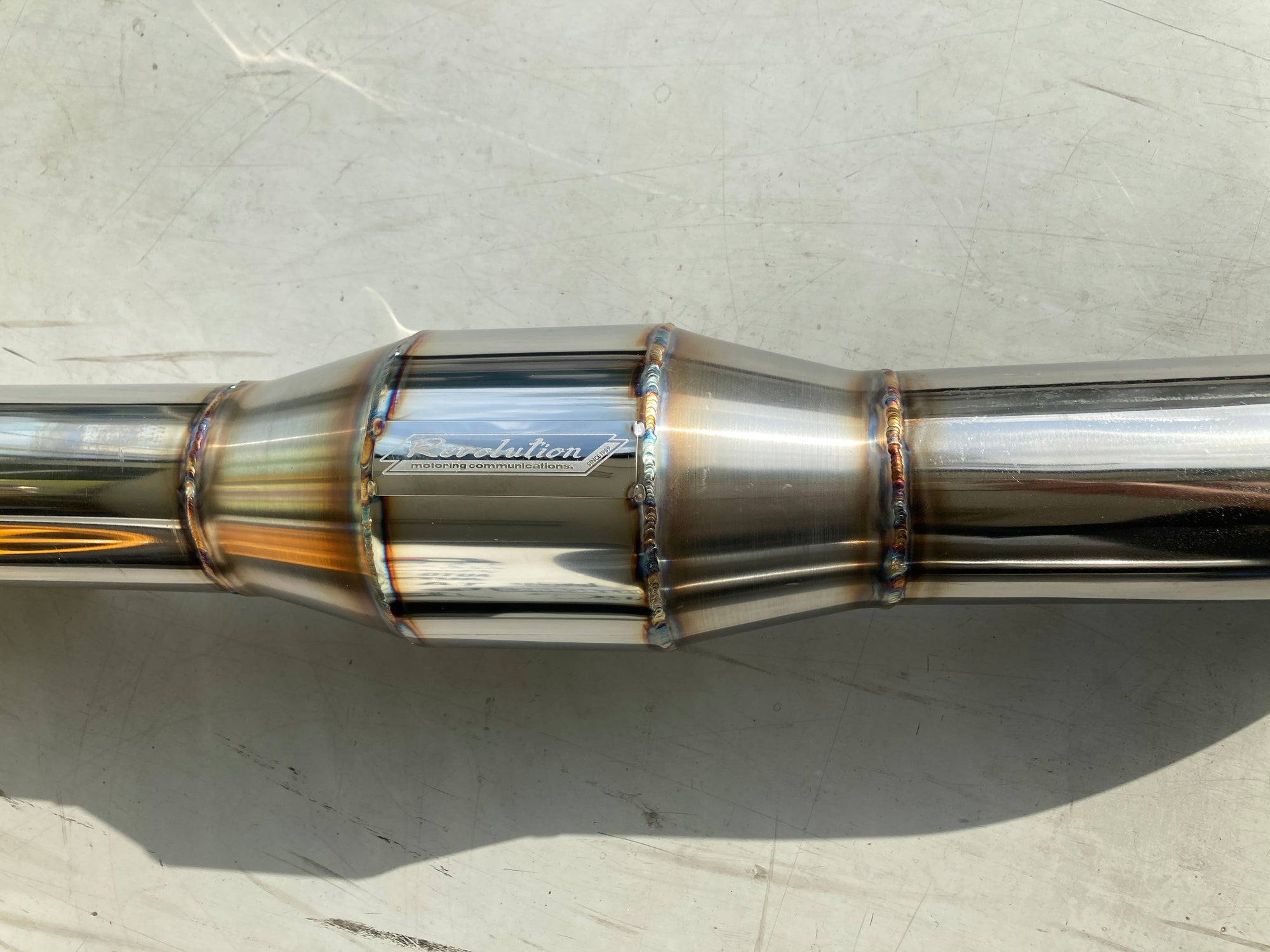 REVOLUTION SPORTS CATALYZER WRAPPED FOR TOYOTA GR YARIS GXPA16 GXPA-SC-V