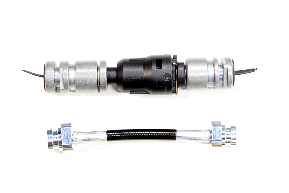 M&M HONDA STAINLESS MESH CLUTCH LINE, TORQUE CANCELLER TYPE 2 STAINLESS FOR S660 JW5 00105-JW5-M002-6MT