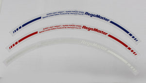DESMOND 19 INCH REGAMASTER EVO II LIP STICKER BLUE DESMOND-00731