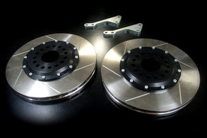 M&M HONDA 2-PIECE BIG BRAKE ROTOR KIT FRONT RIGID TYPE FOR S2000 AP1 AP2 00604-AP1-F001