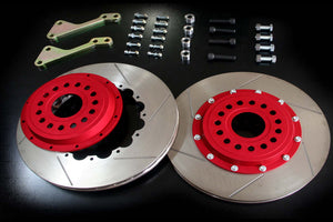 M&M HONDA 2-PIECE BIG BRAKE ROTOR KIT FRONT RIGID TYPE FOR CIVIC EP3 00604-EP3-F001