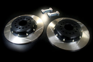 M&M HONDA 2-PIECE BIG BRAKE ROTOR KIT REAR RIGID TYPE FOR ACCORD CL7 00604-CL7-R001