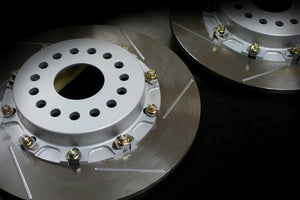 M&M HONDA 2 PIECE BIG BRAKE ROTOR KIT REAR FLOATING TYPE FOR CIVIC EP3 00604-EP3-R002