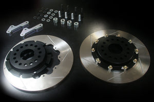 M&M HONDA 2 PIECE BIG BRAKE ROTOR KIT REAR FLOATING TYPE FOR ACCORD CL7 00604-CL7-R002