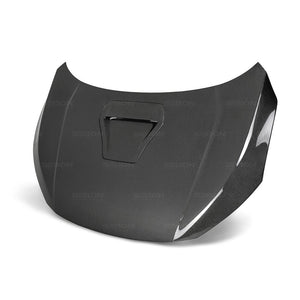 M&M HONDA CARBON BONNET GENUINE SHAPE TYPE OE SEIBON FOR CIVIC FK8 01100-FK8-SE01OE