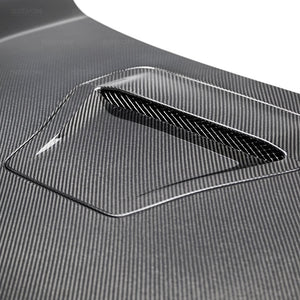 M&M HONDA CARBON BONNET GENUINE SHAPE TYPE OE SEIBON FOR CIVIC FK8 01100-FK8-SE01OE