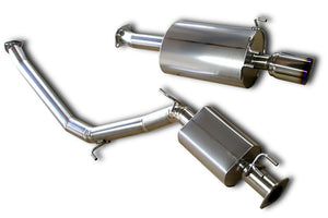 M&M HONDA SUPER TITANIUM EXHAUST SYSTEM TYPE SINGLE 60-100Φ FOR INTEGRA DC5 00500-DC5-M001-60-100