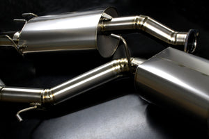 M&M HONDA SUPER TITANIUM EXHAUST SYSTEM TYPE SINGLE 60-100Φ FOR INTEGRA DC5 00500-DC5-M001-60-100