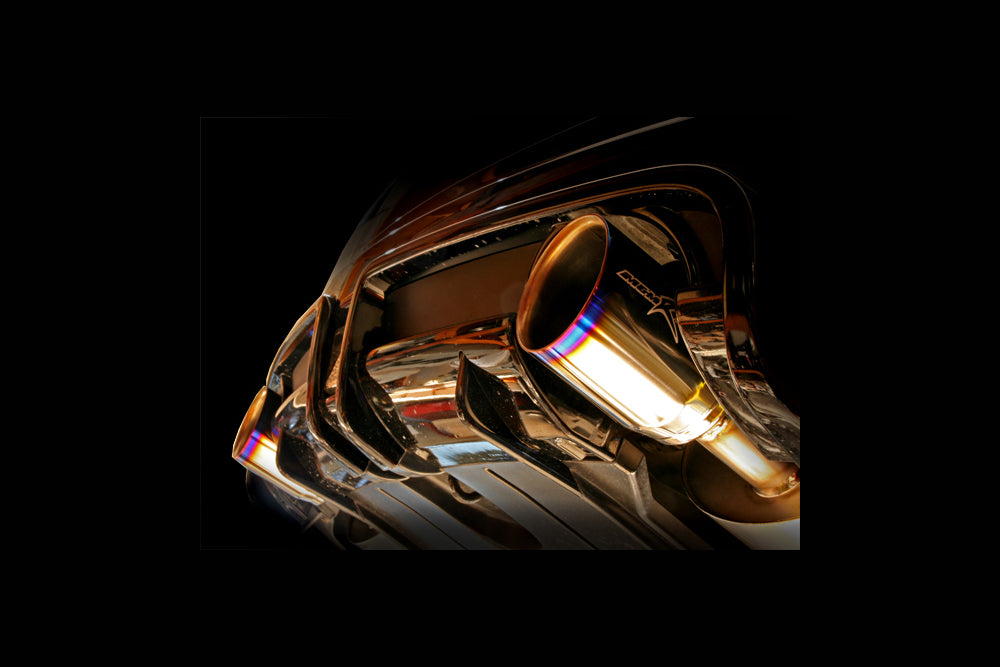 M&M HONDA SUPER TITANIUM EXHAUST SYSTEM TYPE TWIN 60-100Φ FOR CIVIC FD2 Mugen RR 00500-FD2-M003-60-100W