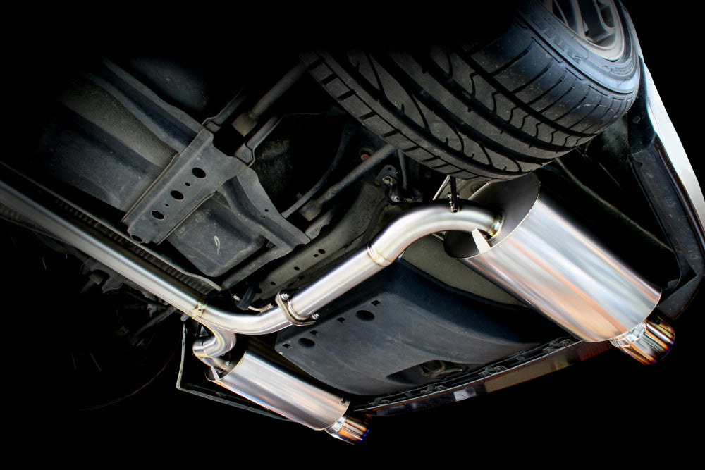 M&M HONDA SUPER TITANIUM EXHAUST SYSTEM TYPE TWIN 60-100Φ FOR ACCORD CL7 00500-CL7-M003-60-100W