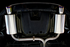 M&M HONDA SUPER TITANIUM EXHAUST SYSTEM TYPE TWIN 60-110Φ FOR ACCORD CL7 00500-CL7-M003-60-110W