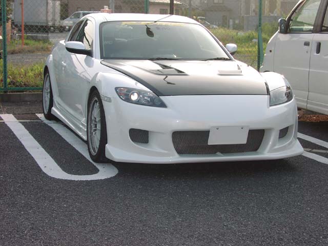 RE-AMEMIYA ZENKI AD EIGHT FACER VER.2 NO FOG FOR MAZDA RX-8 D0-088030-002