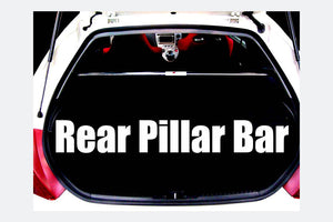 M&M HONDA REAR PILLAR BAR FOR CIVIC EP3 00703-EP3-M001