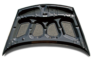 M&M HONDA CARBON BONNET TWILL CARBON FRP TYPE N2 FOR CIVIC FD2 Mugen RR 01100-FD2-N2001