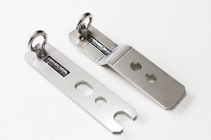 M&M HONDA STAINLESS STEEL 4-POINT SEAT BELT BRACKET CENTER SIDE (1 PIECE) FOR HONDA CIVIC FL5 01710-FL5-M002-IN