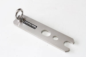 M&M HONDA STAINLESS STEEL 4-POINT SEAT BELT BRACKET (1 PIECE) FOR HONDA CIVIC FK8 01710-FK8-M001