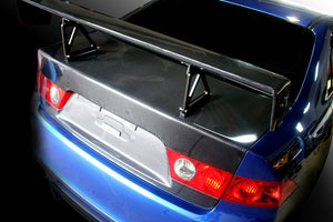 M&M HONDA TWILL CARBON FRP TRUNK LID TYPE 1 FOR ACCORD CL7 CL9 01002-CL7-M001