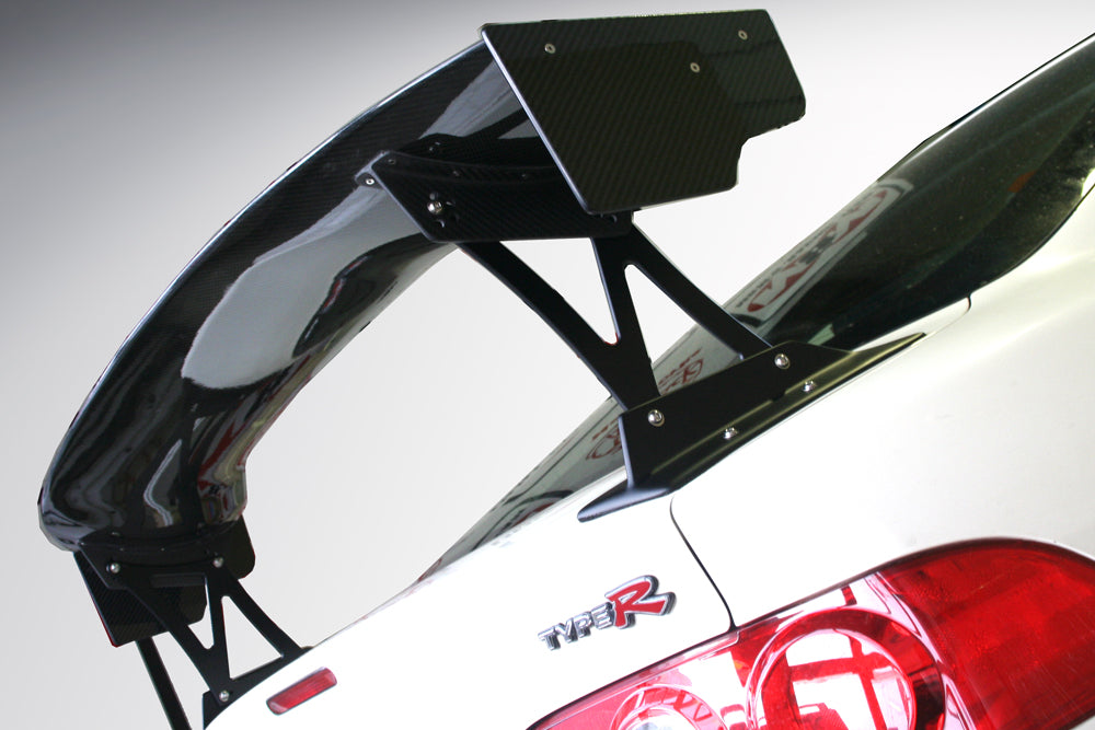 M&M HONDA CARBON GT WING TYPE 01BF 1500MM WITH BOLT-ON BRACKET FOR INTEGRA DC5 00900-DC5-WC01-BF