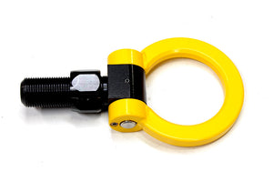 M&M HONDA FRONT FOLDABLE TOW HOOK YELLOW FOR CR-Z ZF1 ZF2 01713-ZF1-M001-Y - Black Hawk Japan