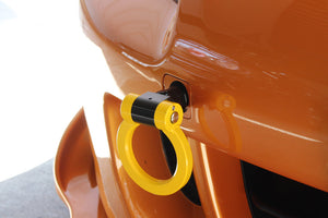 M&M HONDA FRONT FOLDABLE TOW HOOK RED FOR S2000 AP1 KOUKI AP2 01713-AP2-M001-R