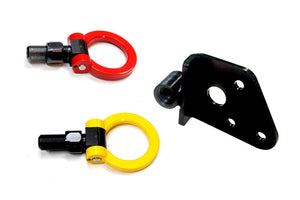M&M HONDA FRONT FOLDABLE TOW HOOK RED FOR CIVIC FD2 01713-FD2-M001-R