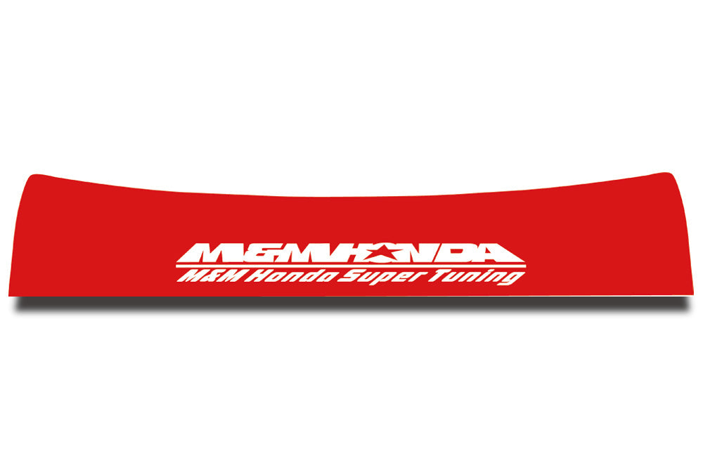 M&M HONDA STICKER TYPE FD R RED FOR CIVIC FK8 FK7 01504-RGO-FD-FK8-R