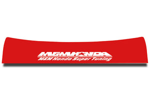 M&M HONDA STICKER TYPE FD S SILVER FOR INTEGRA DC5  01504-DC5-FD-S