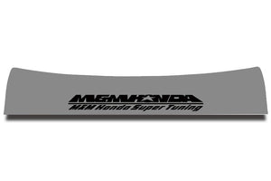 M&M HONDA STICKER TYPE FD W WHITE FOR CIVIC EK9 01504-RGO-FD-EK9-W