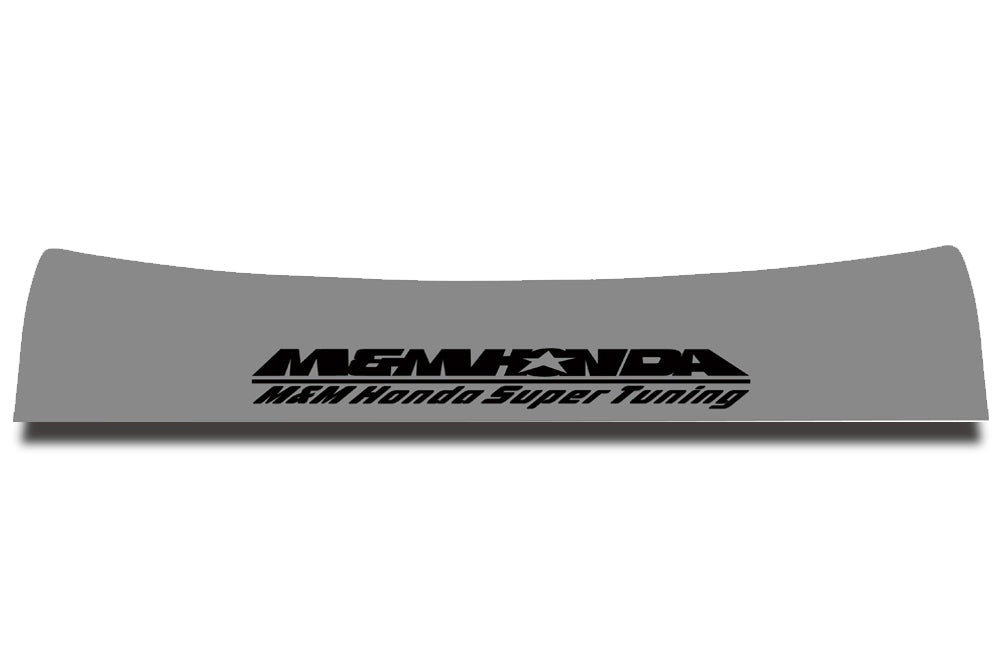 M&M HONDA STICKER TYPE FD S SILVER FOR CR-Z ZF1 ZF2 01504-RGO-FD-ZF1-S