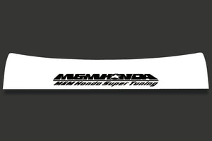 M&M HONDA STICKER TYPE FD B BLACK FOR CR-Z ZF1 ZF2 01504-RGO-FD-ZF1-B