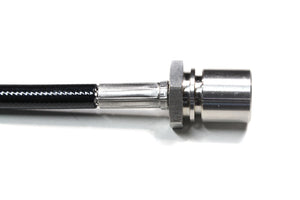 M&M HONDA STAINLESS MESH CLUTCH LINE FITTING STAINLESS FOR INTEGRA DC2 DB8 00105-DC2-M002-5MT