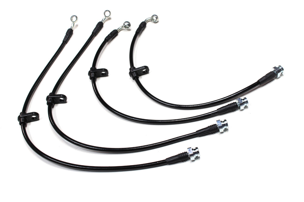 M&M HONDA BLACK STAINLESS BRAKE LINE FITTING STAINLESS TYPE 2 FOR INTEGRA DC5 00601-DC5-M002