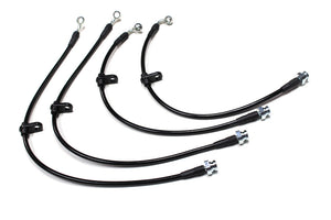 M&M HONDA BLACK STAINLESS BRAKE LINE FITTING STEEL TYPE 1 FOR FIT GK5 00601-GK5-M001