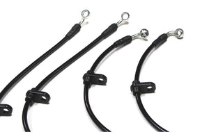 M&M HONDA BLACK STAINLESS BRAKE LINE FITTING STAINLESS TYPE 2 FOR CIVIC FK7 00601-FK7-M002