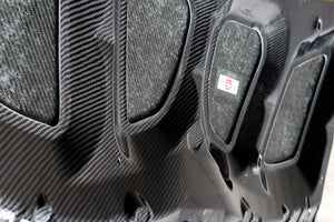 M&M HONDA CARBON BONNET ALL TWILL CARBON TYPE NS FOR CIVIC FD2 Mugen RR 01100-FD2-NS001