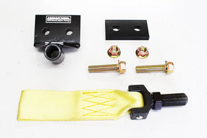 M&M HONDA FRONT TOW HOOK RACE STRAP YELLOW FOR HONDA CIVIC FL5 01713-FL5-F001Y