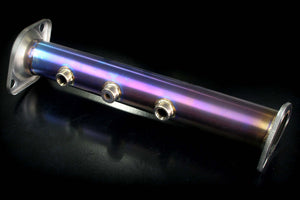 M&M HONDA CIRCUIT STRAIGHT EX PIPE TITANIUM FOR ACCORD CL7 00300-CL7-M002