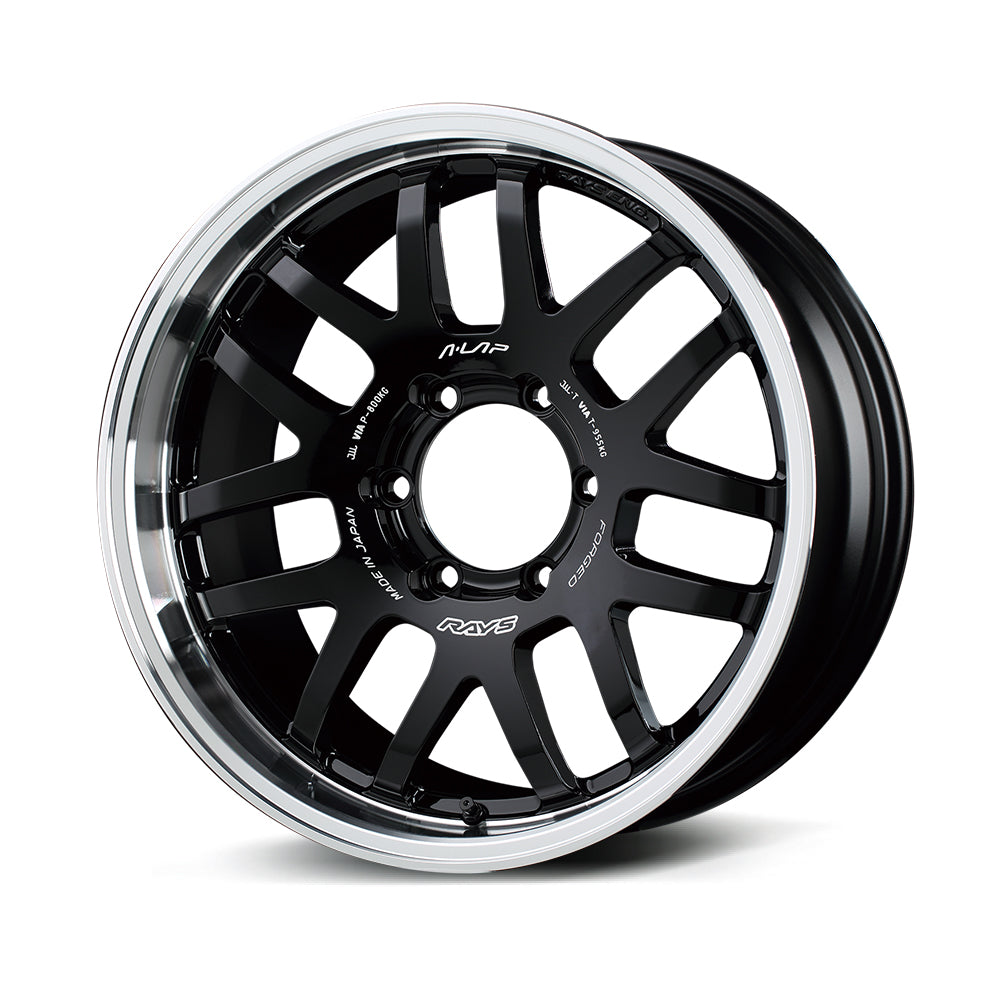 RAYS A-LAP A-LAP-07X 17X7J +38 5X114.3 BLACK RIM DC(BD) 10097703895BD