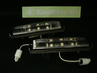 CAR MAKE T&E LED LICENSE LAMP TOYOTA VEHICLES FOR  CARMAKETE-02442