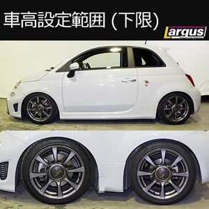 LARGUS SPEC S IMPORT COILOVER KIT FOR ABARTH 595 31214T 2WD 01011228001-QQ-1385