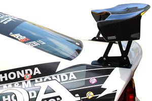 M&M HONDA CARBON GT WING TYPE MRBJ 1430MM WITH BOLT-ON BRACKET FOR CIVIC FD2 Mugen RR 00900-FD2-WCMR-BJ