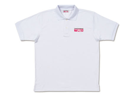 TRD POLO SHIRT WHITE M GOODS  08293-SP197-M