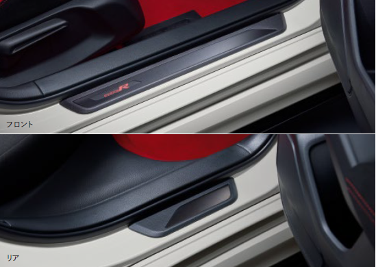 HONDA SIDE STEP GARNISH FOR HONDA CIVIC TYPE R FL5 08E12-T60-000