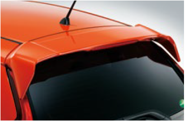 HONDA TAILGATE SPOILER MIDNIGHT BLUE BEAM METALLIC B-610M FOR HONDA FIT GK3 GK4 GK5 GK6 GP5 GP6 08F02-T5A-0U0