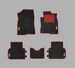 MUGEN HATCHBACK SPORTS MAT BLACK X RED FOR HONDA CIVIC FL1 08P15-XNR-K1S0-RD