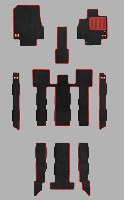 MUGEN SPORTS MAT GAS CAPTAIN SEAT RED FOR STEPWGN RP6 RP7 RP8 08P15-XNS-K2S0-RR