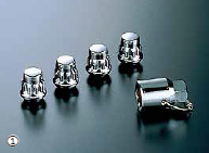 HONDA WHEEL LOCK NUT FOR ALUMINUM WHEELS CAP TYPE 4 PIECE SET FOR HONDA FIT GR1 GR2 GR3 GR4 GR5 GR6 GR7 GR8 GS 08W42-SR3-E00