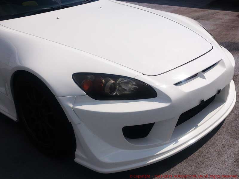 FEEL'S HONDA TWINCAM SPORTS FRONT BUMPER FRP FOR HONDA S2000 AP1 FEELS-00923