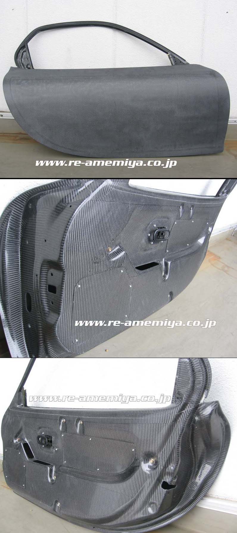RE-AMEMIYA RACING DOOR FRP-CF HYBRID R FOR MAZDA RX-7 FD3S D0-02203R-219