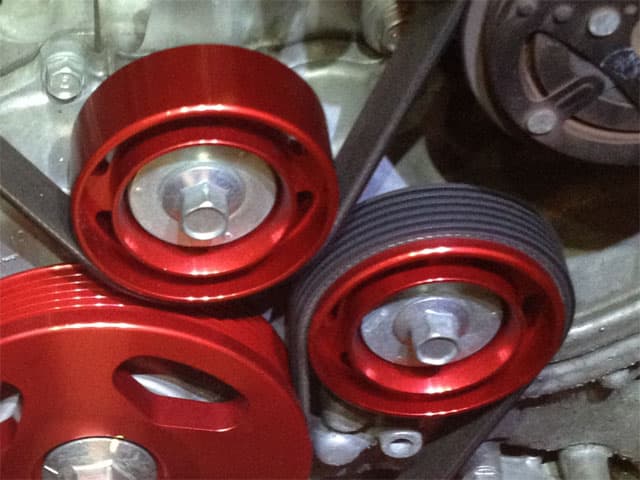 REVOLUTION LIGHTWEIGHT TENSION PULLEY FOR TOYOTA GR86 ZN8 SUBAUR BRZ ZD8 RZN8-LPT